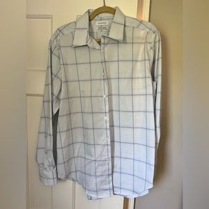 Window pane Calvin Klein dress shirt